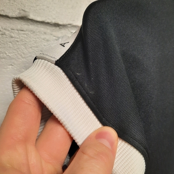 NIKE AIR Girls (Large) Sports Wearomens Short Sleeve Dress Black White - Picture 4 of 9